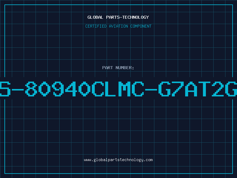 Aviation Part S-80940CLMC-G7AT2G