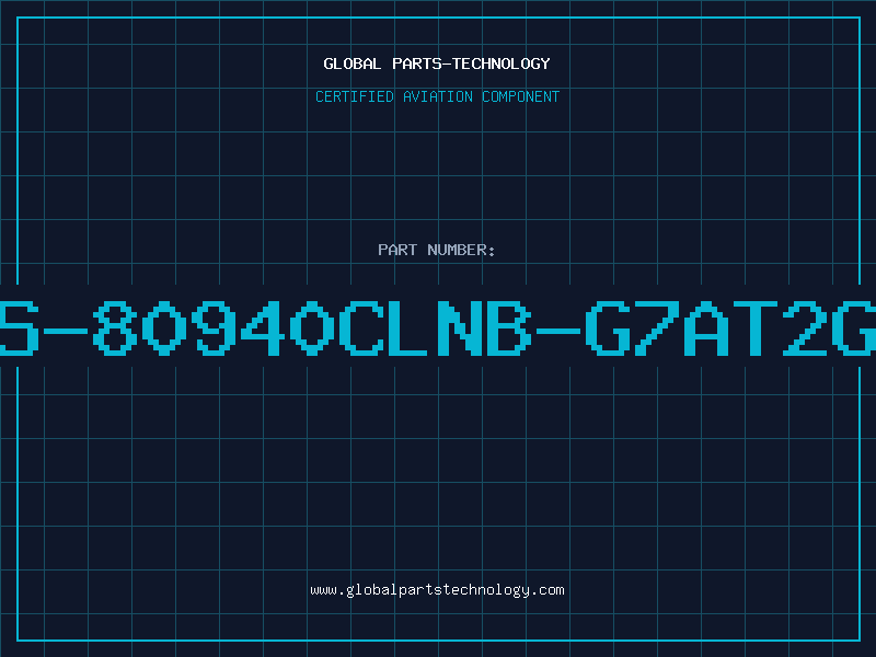 Aviation Part S-80940CLNB-G7AT2G