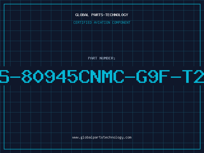 Aviation Part S-80945CNMC-G9F-T2