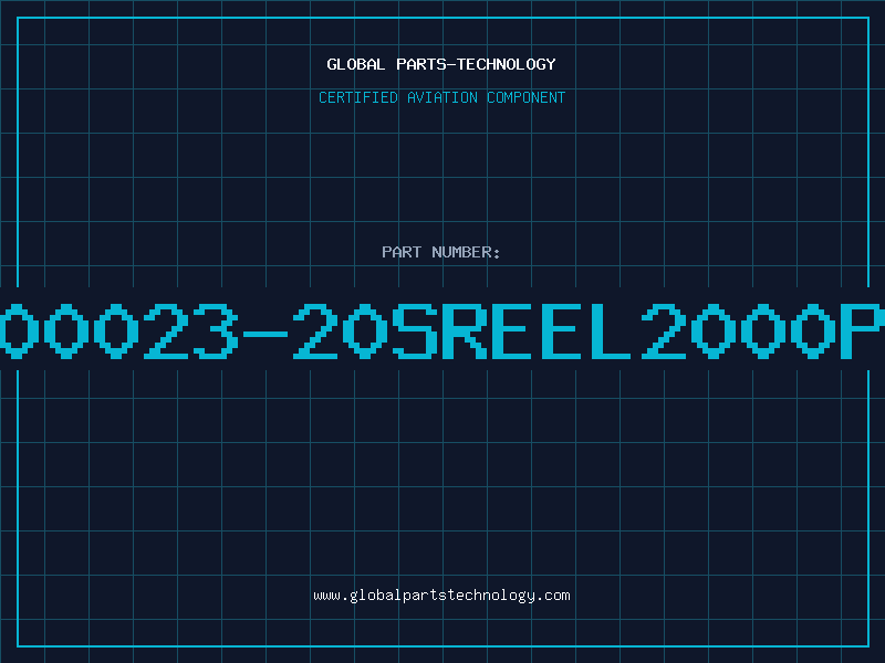 Aviation Part S00023-20SREEL2000PE