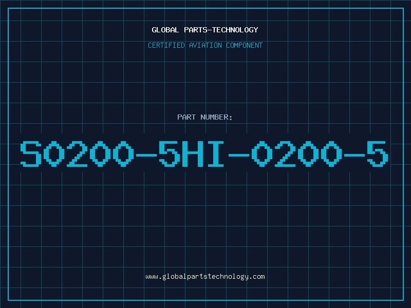 Aviation Part S0200-5HI-0200-5
