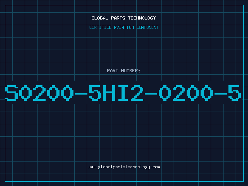 Aviation Part S0200-5HI2-0200-5