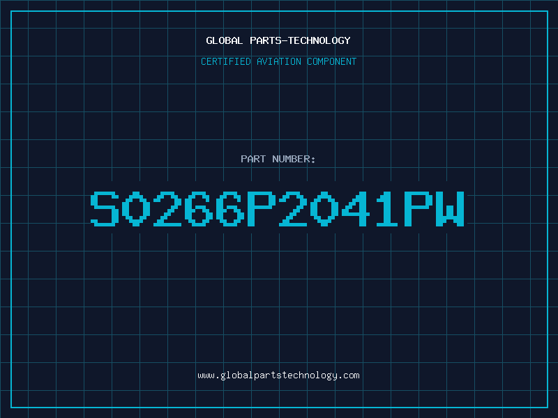 Aviation Part S0266P2041PW