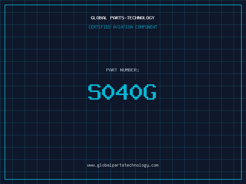 Aviation Part S040G