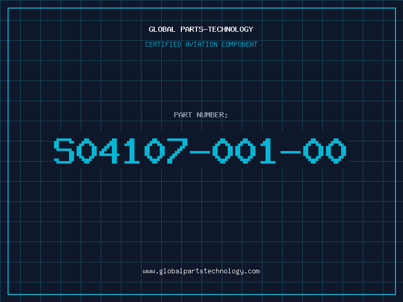 Aviation Part S04107-001-00