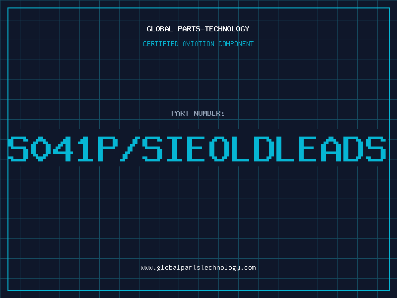 Aviation Part S041P/SIEOLDLEADS