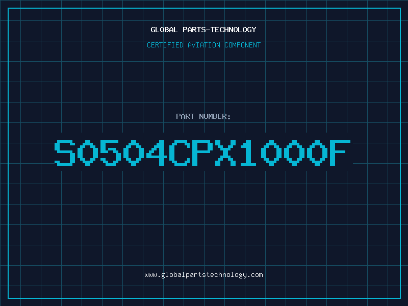 Aviation Part S0504CPX1000F
