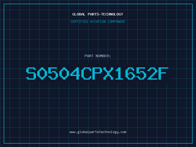 Aviation Part S0504CPX1652F