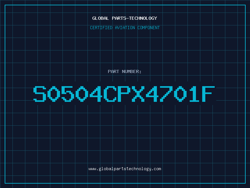 Aviation Part S0504CPX4701F