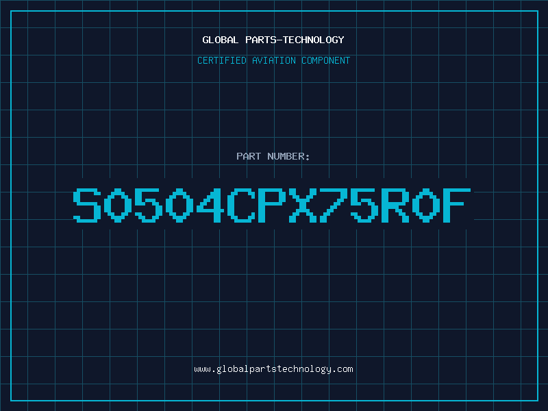 Aviation Part S0504CPX75R0F