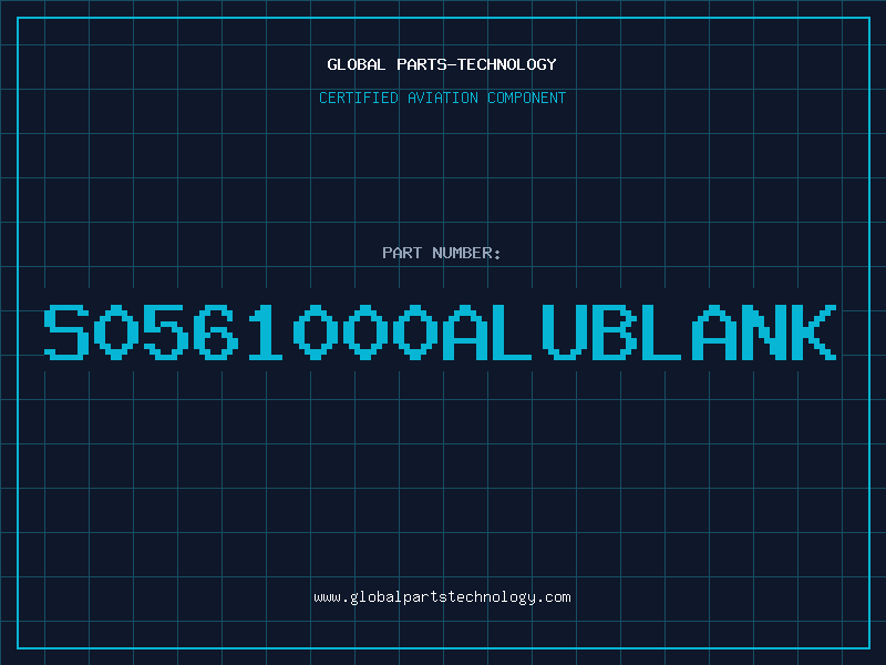 Aviation Part S0561000AluBlank
