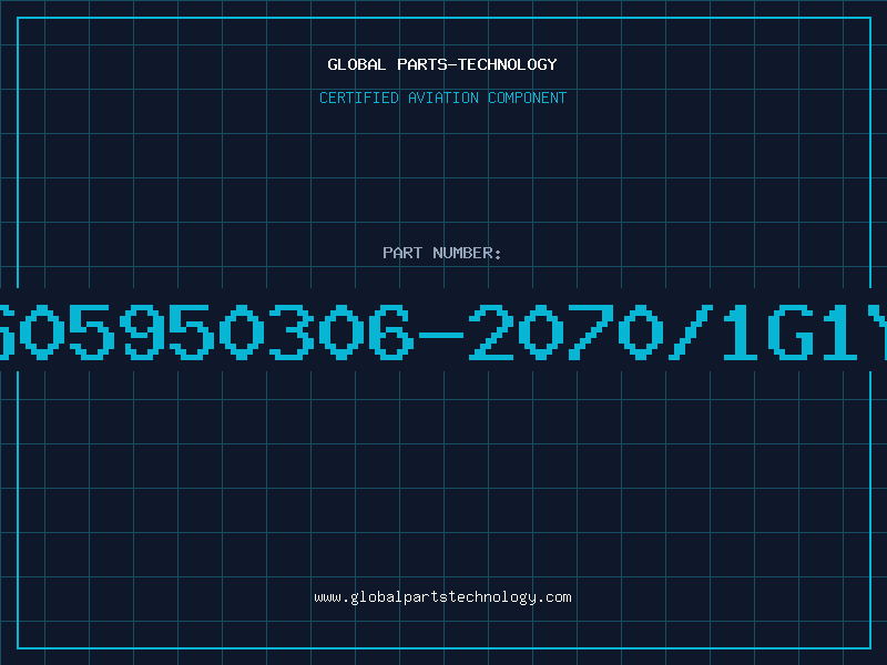 Aviation Part S05950306-2070/1G1Y