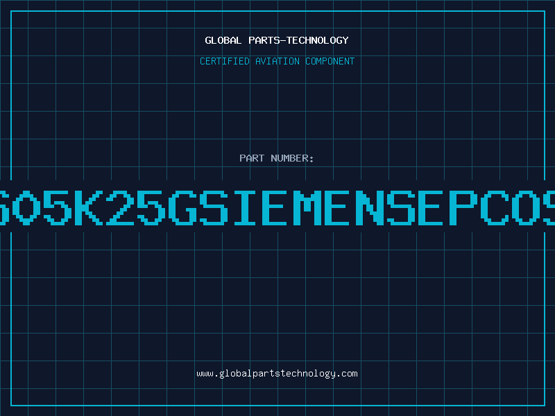 Aviation Part S05K25GSIEMENSEPCOS