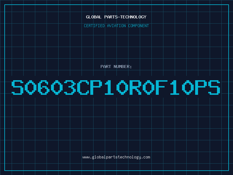 Aviation Part S0603CP10R0F10PS