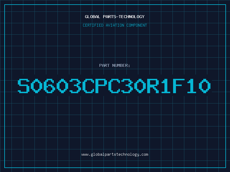 Aviation Part S0603CPC30R1F10