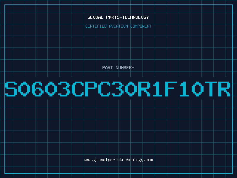 Aviation Part S0603CPC30R1F10TR