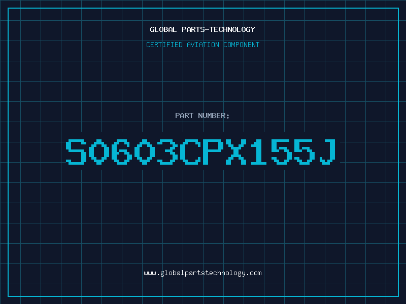 Aviation Part S0603CPX155J