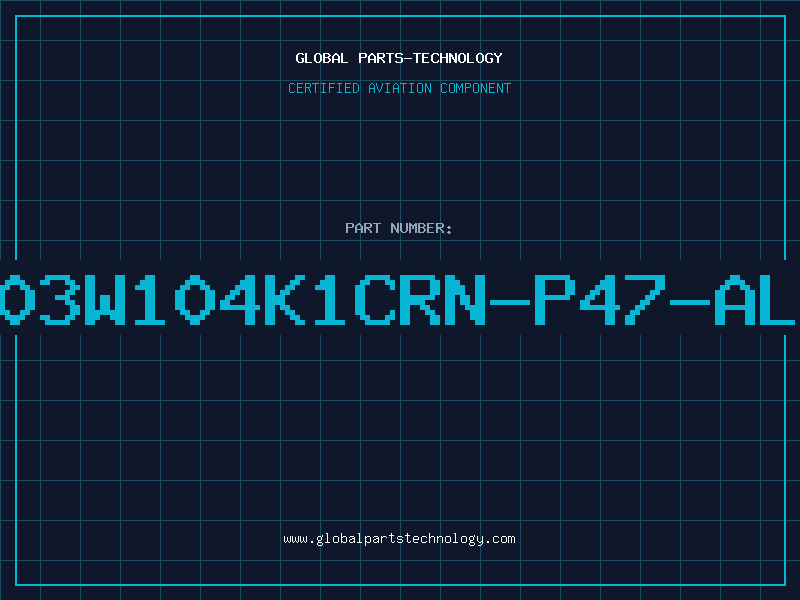 Aviation Part S0603W104K1CRN-P47-ALLEN