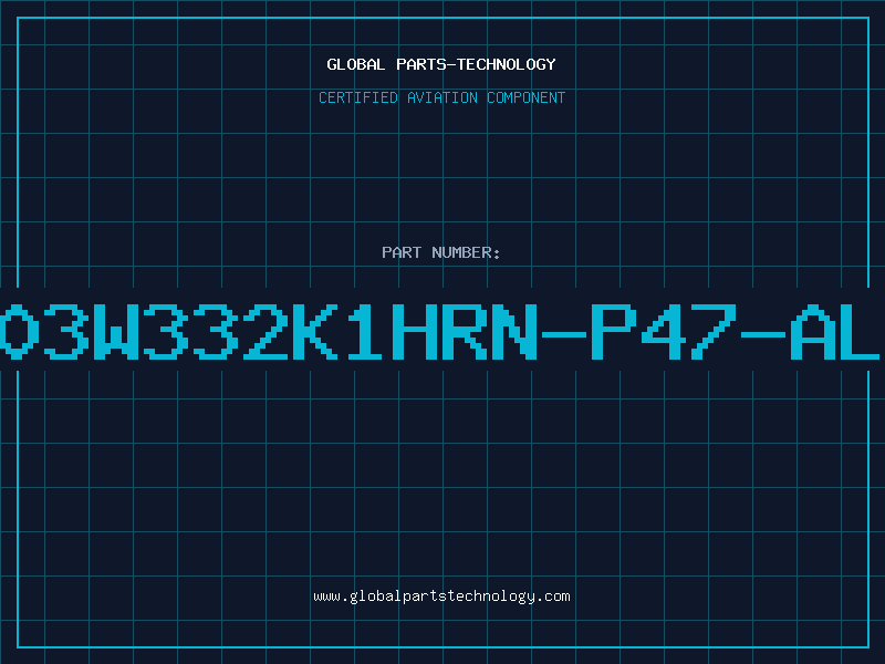 Aviation Part S0603W332K1HRN-P47-ALLEN
