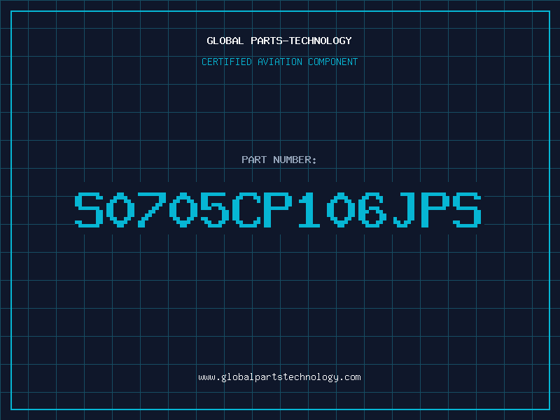 Aviation Part S0705CP106JPS