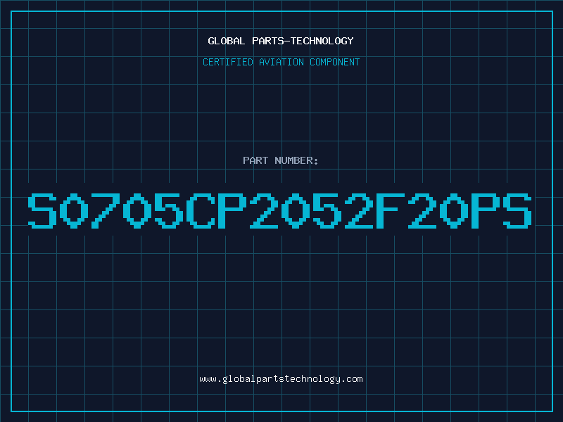 Aviation Part S0705CP2052F20PS