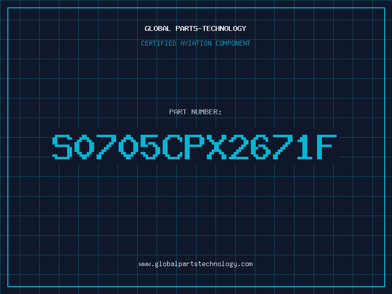 Aviation Part S0705CPX2671F