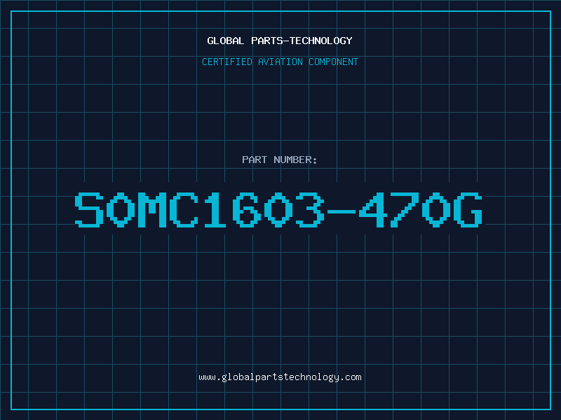 Aviation Part S0MC1603-470G