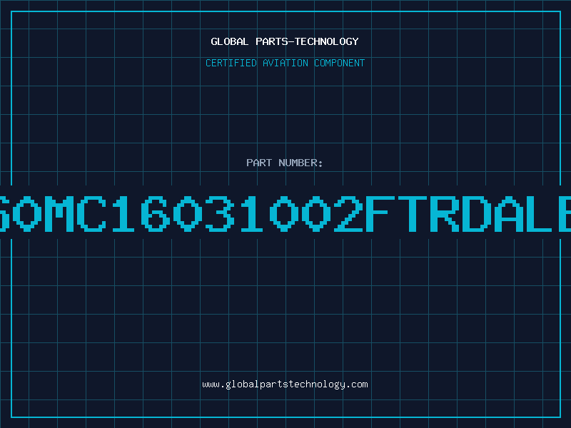Aviation Part S0MC16031002FTRDALE