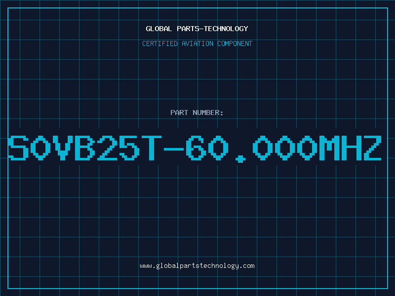 Aviation Part S0VB25T-60.000MHZ