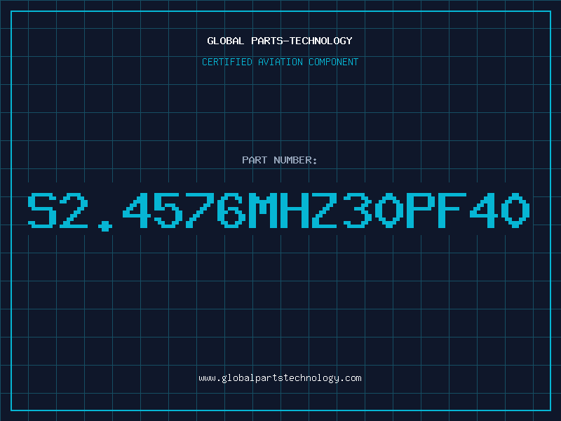Aviation Part S2.4576MHZ30PF40