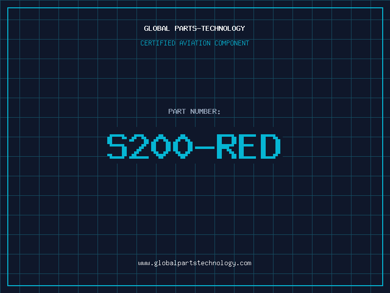 Aviation Part S200-RED