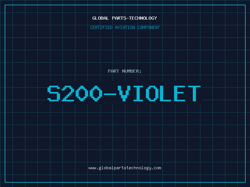 Aviation Part S200-VIOLET