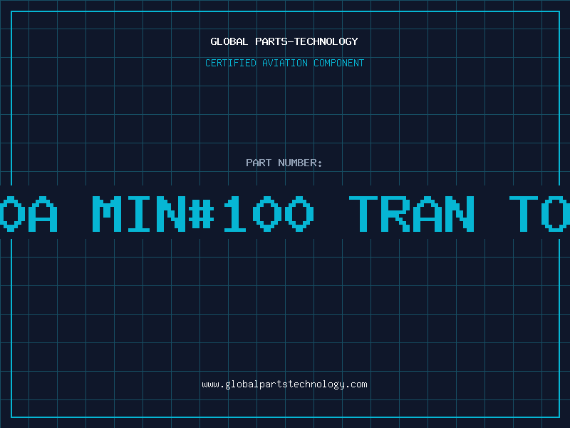 Aviation Part S2000A MIN#100 TRAN TO-3PH