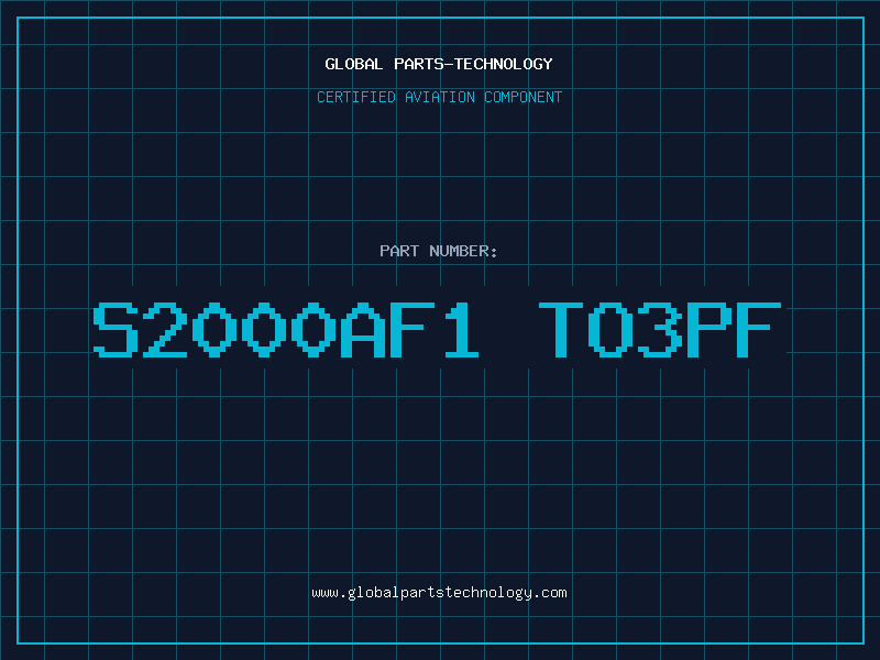 Aviation Part S2000AF1 TO3PF