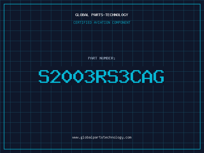 Aviation Part S2003RS3CAG