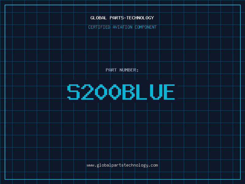 Aviation Part S200BLUE