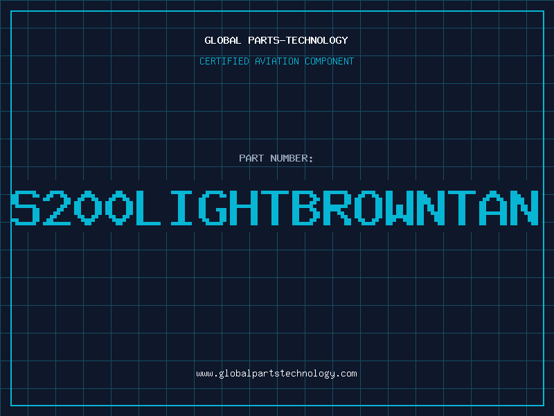 Aviation Part S200LIGHTBROWNTAN