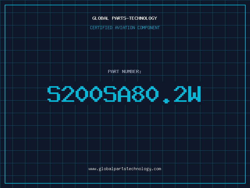 Aviation Part S200SA80.2W