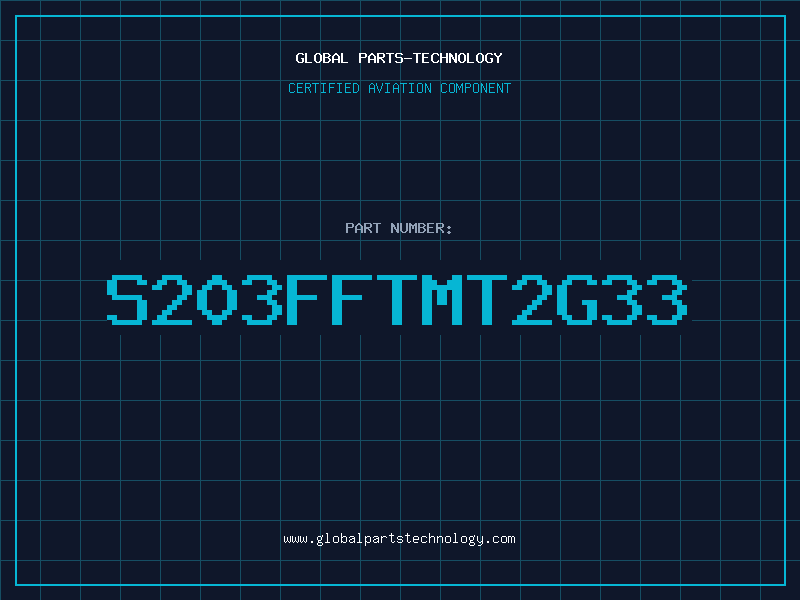 Aviation Part S203FFTMT2G33