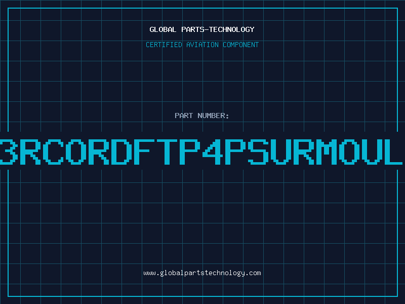 Aviation Part S203RCORDFTP4PSURMOULE3M