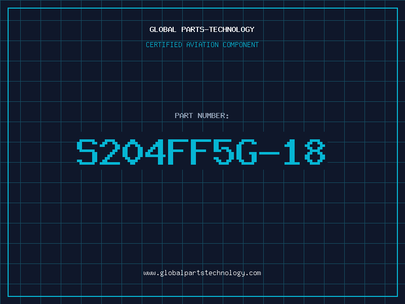 Aviation Part S204FF5G-18
