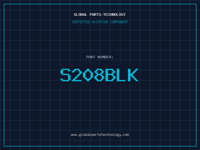 Aviation Part S208BLK