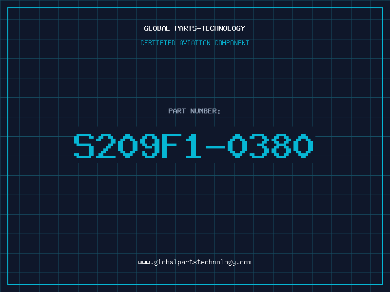 Aviation Part S209F1-0380