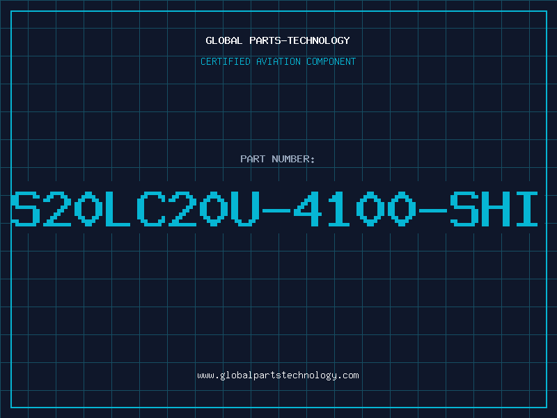 Aviation Part S20LC20U-4100-SHI