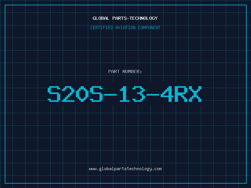 Aviation Part S20S-13-4RX