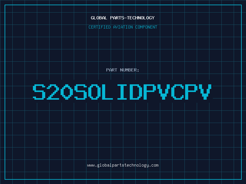Aviation Part S20SOLIDPVCPV