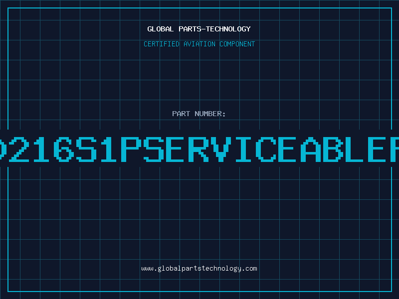 Aviation Part S210216S1Pserviceablepart