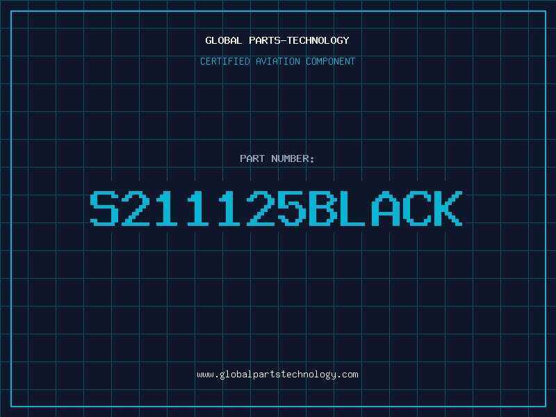 Aviation Part S211125BLACK