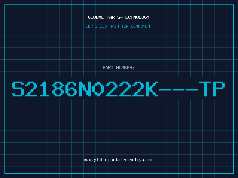 Aviation Part S2186N0222K---TP