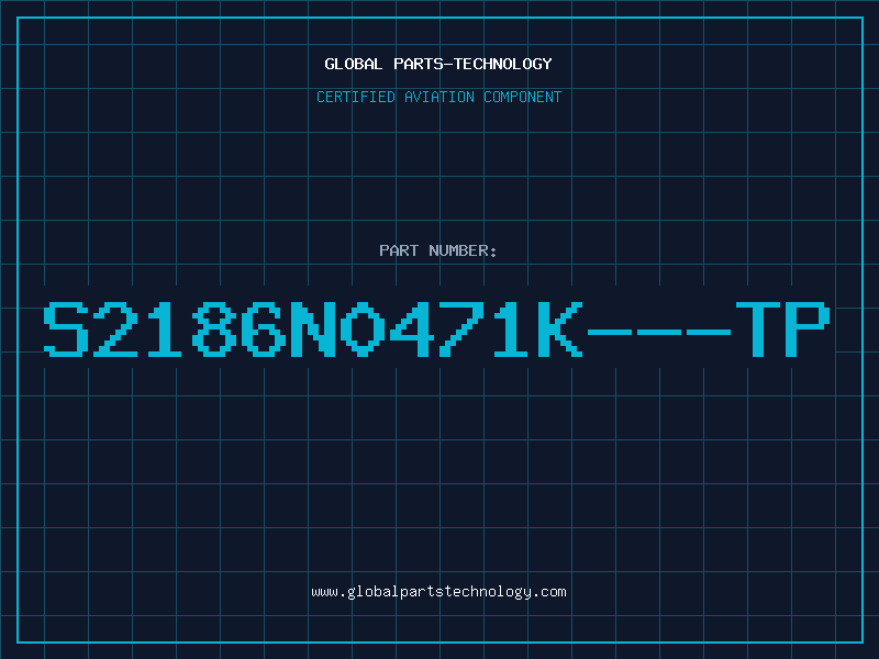 Aviation Part S2186N0471K---TP